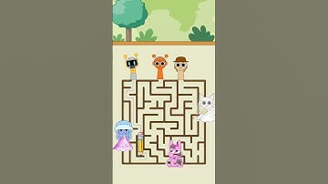 New Update: New Maze Challenge with Sprunki: Who will Pinki, Wenda? #sprunki #mazechallenge