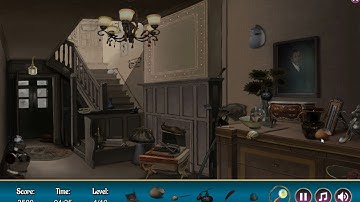 Game Haunted House - Hidden Objects