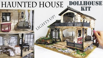 DIY Miniature Haunted House (Kit Bash)