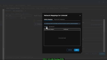 NSX-T with existing ESXi 01 (vmk0 migration  to N-VDS)