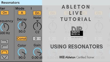 Ableton Live Tutorial - Using Resonators to Enhance your Drums