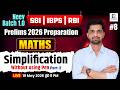 SBI | IBPS | RBI | Neev Batch 1.0 | Maths | Simplification Part-2 | Dhakad Bank Exams | Surendra Sir