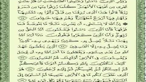 سورة البقره من 24  29