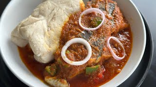 GHANA FANTE FANTE RECIPE (FISHERMAN STEW)