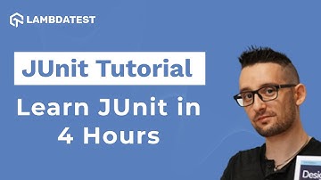 Learn JUnit in 4 Hours | Complete JUnit Tutorial With Selenium For Beginners 🎯