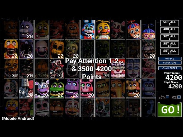 Ultimate Custom Night - Mobile Edition 