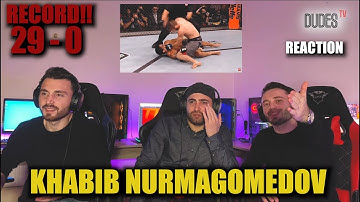 KHABIB NURMAGOMEDOV - Topresultaten. Record: 29-0-0 !! | EERSTE REACTIE