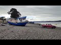 LAUNCHING OUR FISHING BOAT FOR THE FIRST TIME! | Pickup Truck Pull-Off!