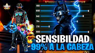 ¡LA MEJOR SENSIBILIDAD SUPREMA 2026👺 CON Y SIN DPI PARA SUBIR CAPA EN FREE FIRE ACTUALIZADO! 🩸