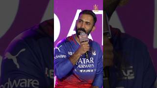 Dinesh Karthik had a perfect analogy while talking at the @qatarairways Gala Dinner | RCB Shorts