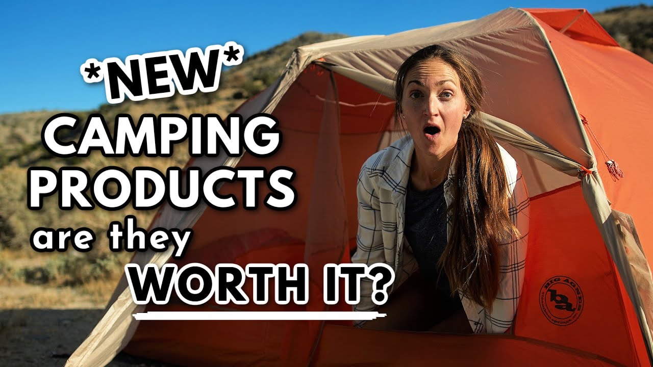 5 *BESTSELLING* Camping Products I'm trying for the first time... are