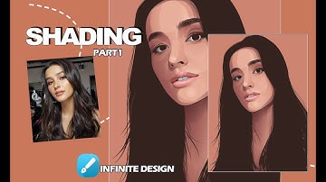Vector Art | Skin Shading Tutorial part 1 using Infinite Design