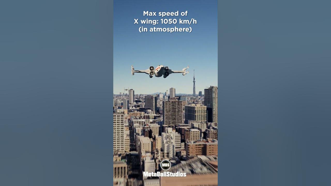Speed of Star Wars Starships in the atmosphere! 🚀🤯