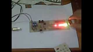 Infrared Remote Control using atmega16