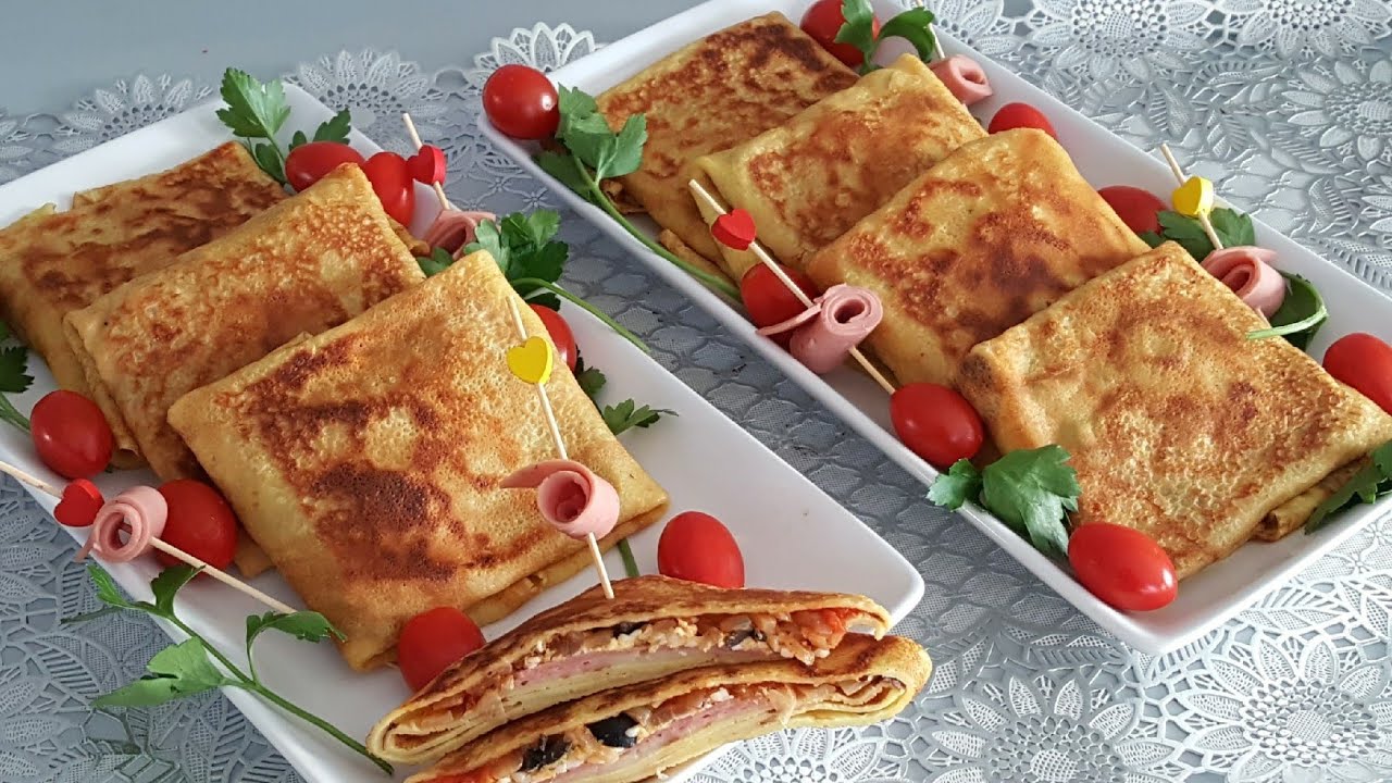 كريب مالح معمر بحشوة مميزة و لذيذة .مملحات رمضان💕