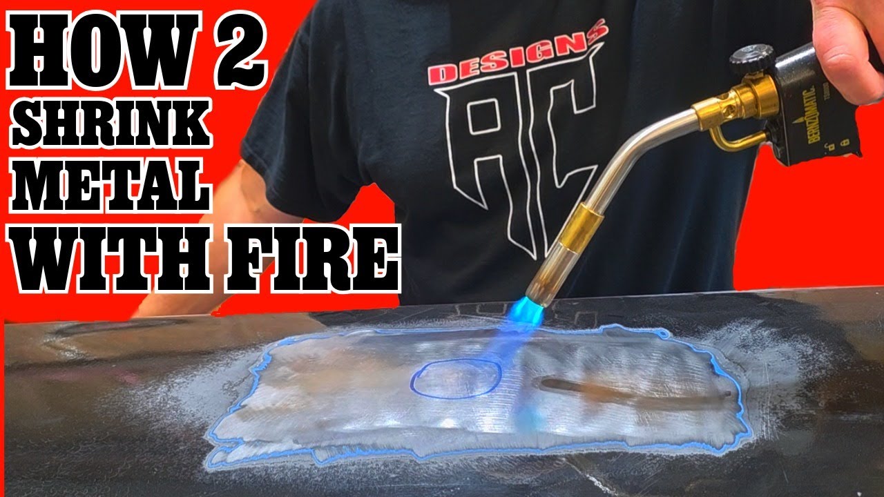 (Извлечение масляной банки) Как усадить (листовой металл) с помощью горелки