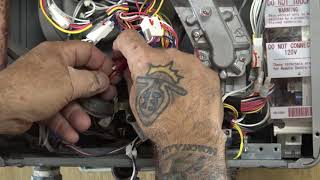 How to replace a water servo valve on a Rinnai R and RL non condensing heater.