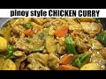 Chicken curry pinoy style my version chicken curry by lian lim