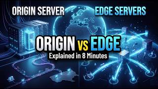 🏢 Origin Servers vs Edge Servers Explained in 8 Minutes! ⚡🌐 | Web Infrastructure Simplified 💡