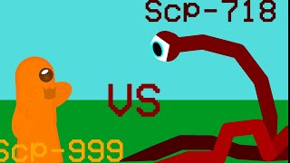 Scp-999 vs scp-718 (scp foundation royale battle)