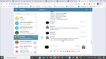[Seri Bot Notifikasi Google Form]: Part 6. Register bot ke Telegram