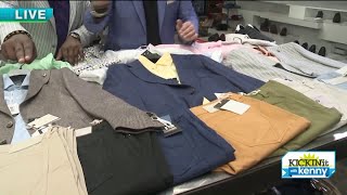 What`s trending for men this Spring Kenny visits J3 Clothing Company to find out