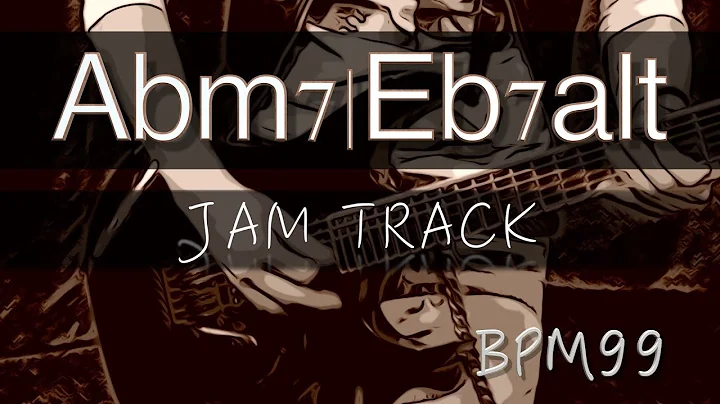 5 -1 Jam Backing Track (Abm7  Eb7 alt) - Eb (D#) Altered Scale Practice