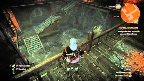 The Witcher 3 - Fall damage over 9000