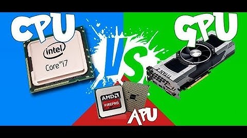 CPU vs GPU vs APU Explained tamil தமிழில் | An ultimate Comparison