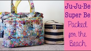 Packing Video/Review: Ju-Ju-Be x Tokidoki Super Be + Fuel Cell Packed for the Beach!
