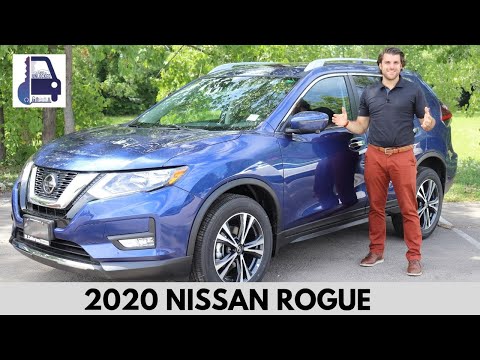 2020 Nissan Rogue SV AWD In Depth Detailed Walk Around and Review