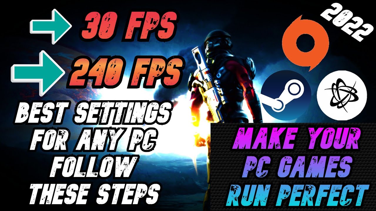 Make All Your PC Games Run PERFECT & SMOOTH! ( More FPS & Fix Stutter )  2022 ✓ 