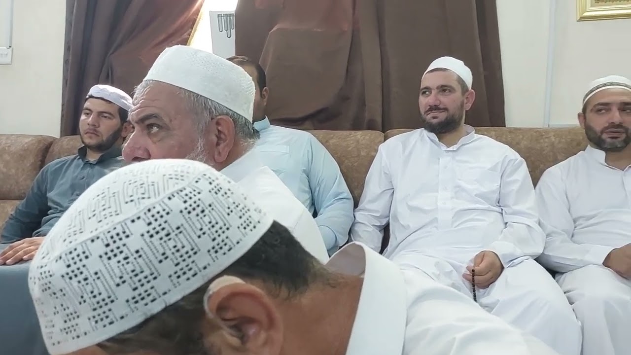 #-@#جلسة ذكر مباركة في دار الشيخ حاتم الرفاعي حفظه الله ورعاة(٢)