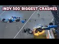 Indy 500 biggest crashes compilation