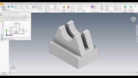 Autodesk Inventor Tutorial for Beginners : Part 3D Modeling : Exercise 5