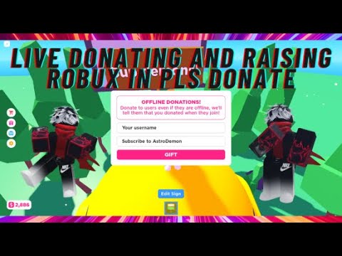 🔴 PLS DONATE LIVE! 💰 RAISING AND DONATING STREAM 💰 