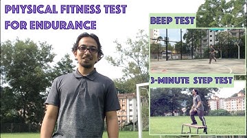 PHYSICAL FITNESS TEST FOR CARDIOVASCULAR ENDURANCE | 3-MINUTE STEP TEST | BEEP TEST