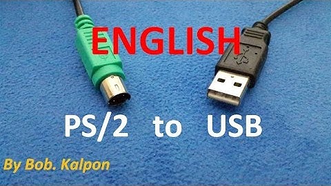 PS2 to USB how to convert a mouse PS/2
