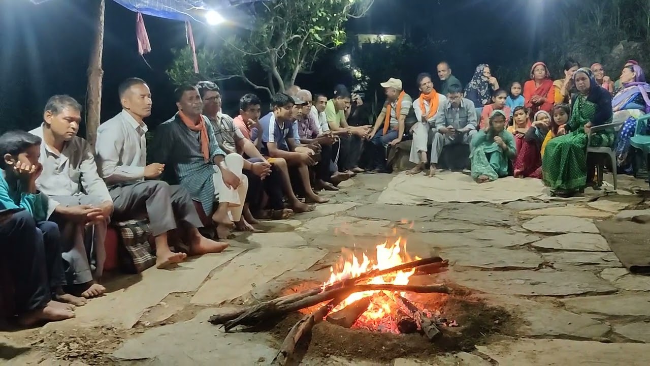 भैरव पूजा मैं जागर पुष्कर राम जी द्वारा।