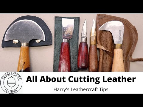 How To Cut Leather Like A Pro, Leather Knife Guide – ISKOLEATHERS