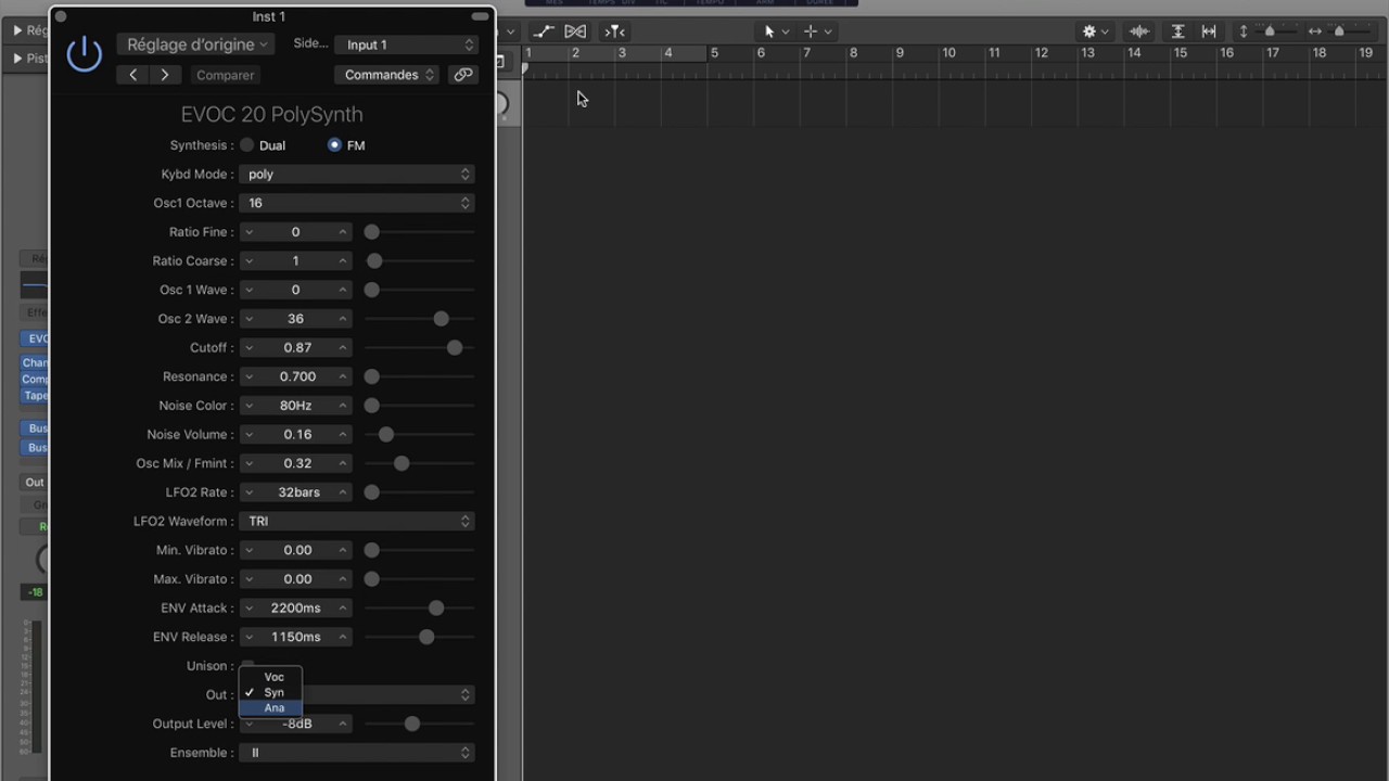 Tuto présentation du Vocoder logic pro x YouTube