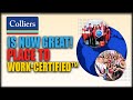 Colliers is now great place to workcertified  hybiz tv