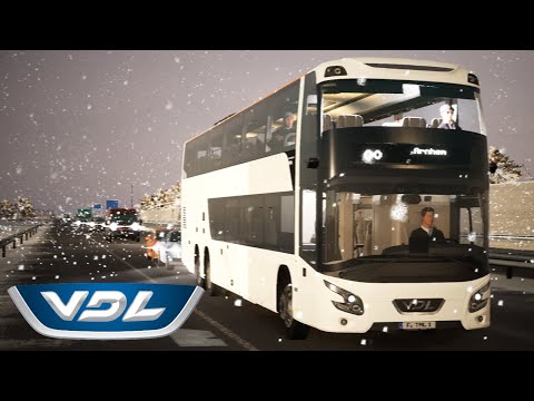 Çift Katlı VDL Futura FDD2 Otobüsü ile FERNBUS Simulator Hollanda DLC'si...