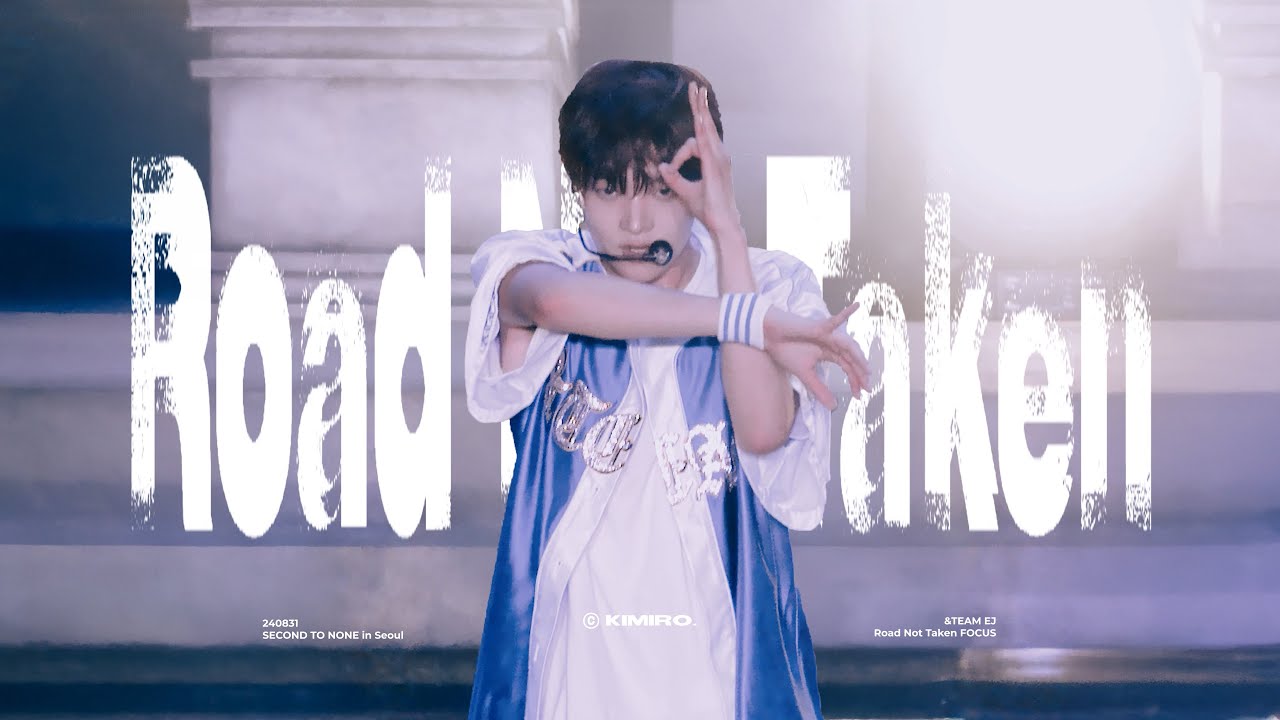 [4K] 앤팀 의주 Road not taken 직캠 &team EJ 로낫테 FanCam 240831 ANDTEAM SECOND TO NONE in Seoul