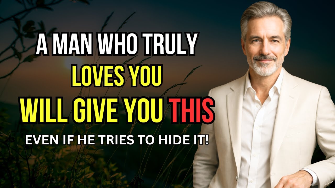 Love After 60: A Man Who Truly Loves You Will ALWAYS Give You THESE Two Things
