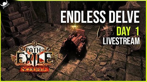 ENDLESS DELVE EVENT - Day 1 - Livestream - Path of Exile 3.16 - 4.12.2021