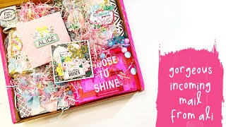 Incoming Happymail from Ali - Paper Cut Goods