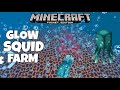 GLOW SQUID FARM in Minecraft PE/Tutorial