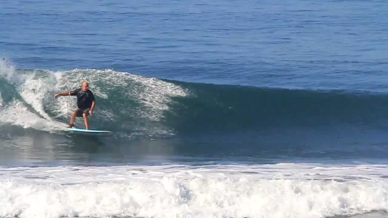 Surfing   7 6 Michael DOlsey Designs E board    tested in Costa Rica  ...a performer fun shape