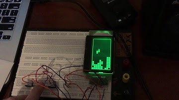 Microcontroller Tetris Demo